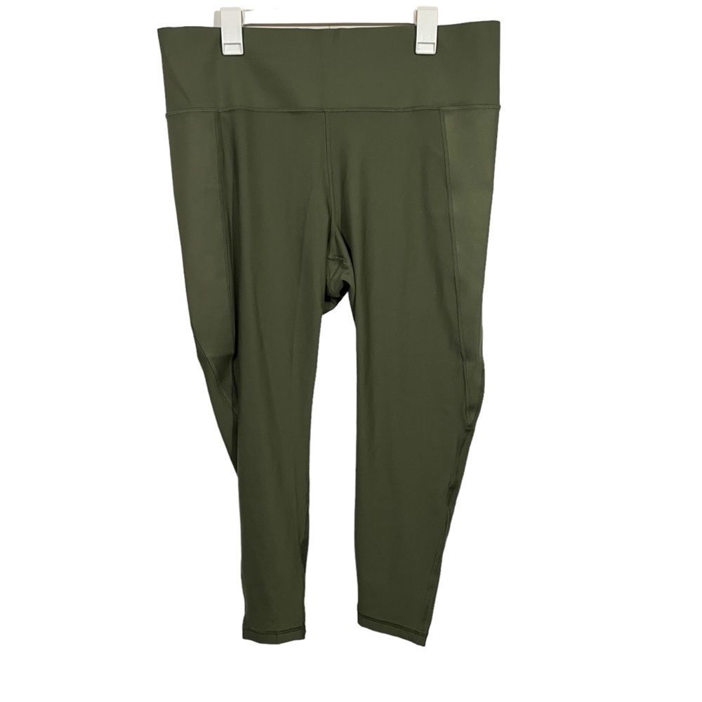 NWOT Old Navy Olive Sculpting Activewear Leggings